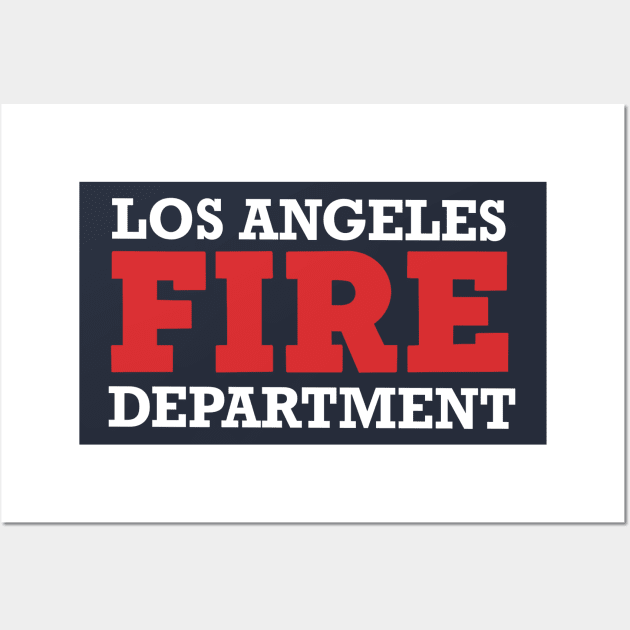 LAFD 9-1-1 Fox Wall Art by SurfSanne